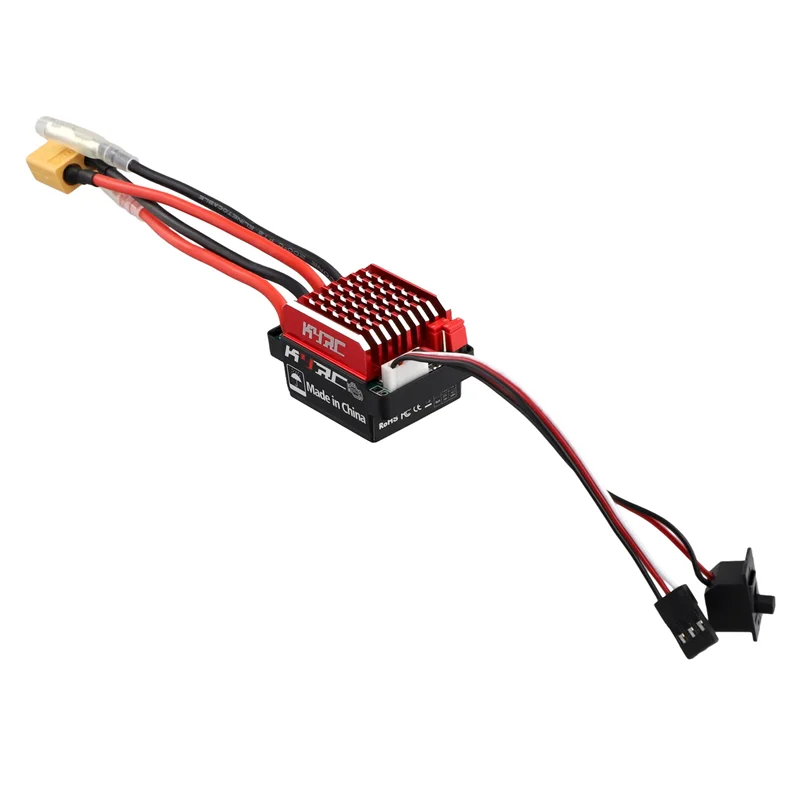 

B05B-60A ESC RC Car ESC Brushed Electric Speed Controller 6V/2A BEC Replacement For 1/10 RC Car