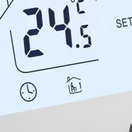 for Smart WiFi for enabled Thermostat for Water Heating for Wall Mounted and Programmable with Remote Control Suitable for Gas