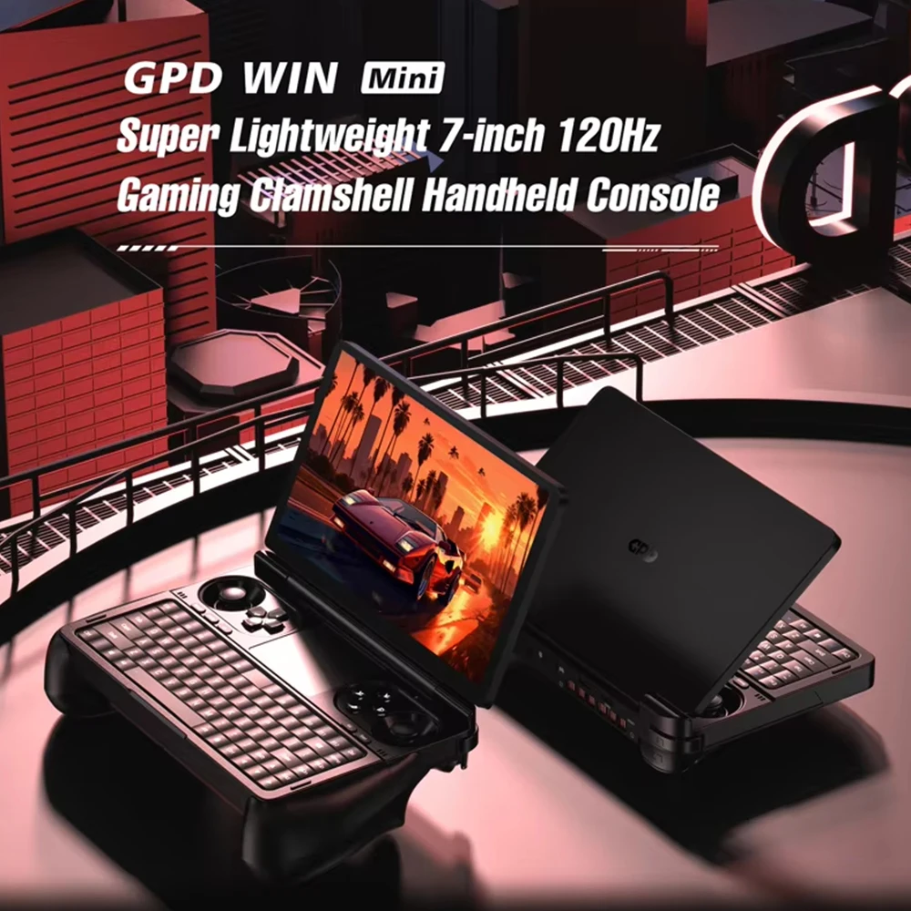 Nuevo 2025 GPD WIN Mini AI 9 HX 370 7 pulgadas 120Hz tableta de juegos portátil 64GB RAM 2TB SSD Mini consola de juegos portátil de bolsillo