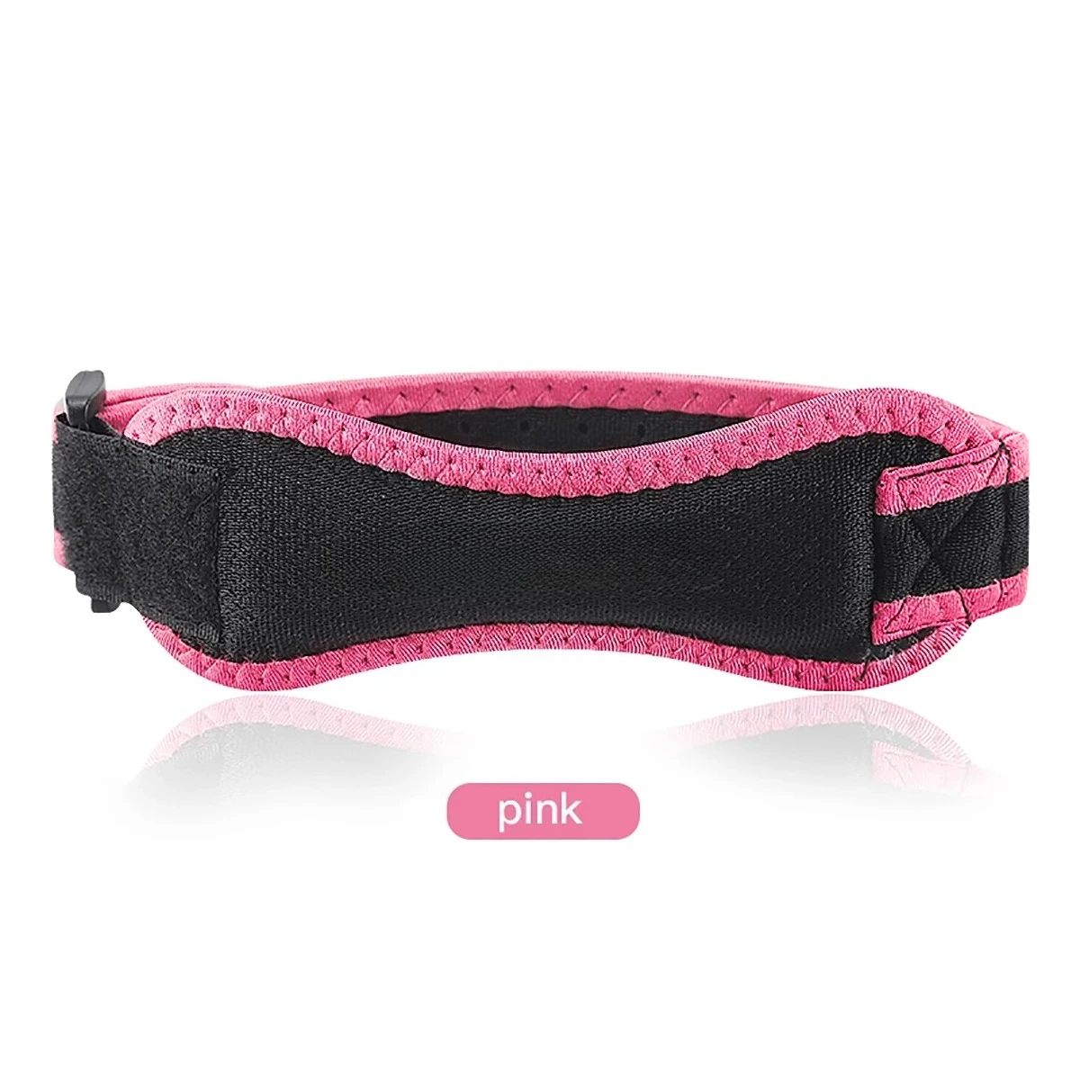 1PC Patella Kneecap Band Adjustable Silica Gel Knee Tendon Strap Protector Knee Pad Running Sports Cycling Gym Knee Support view 5