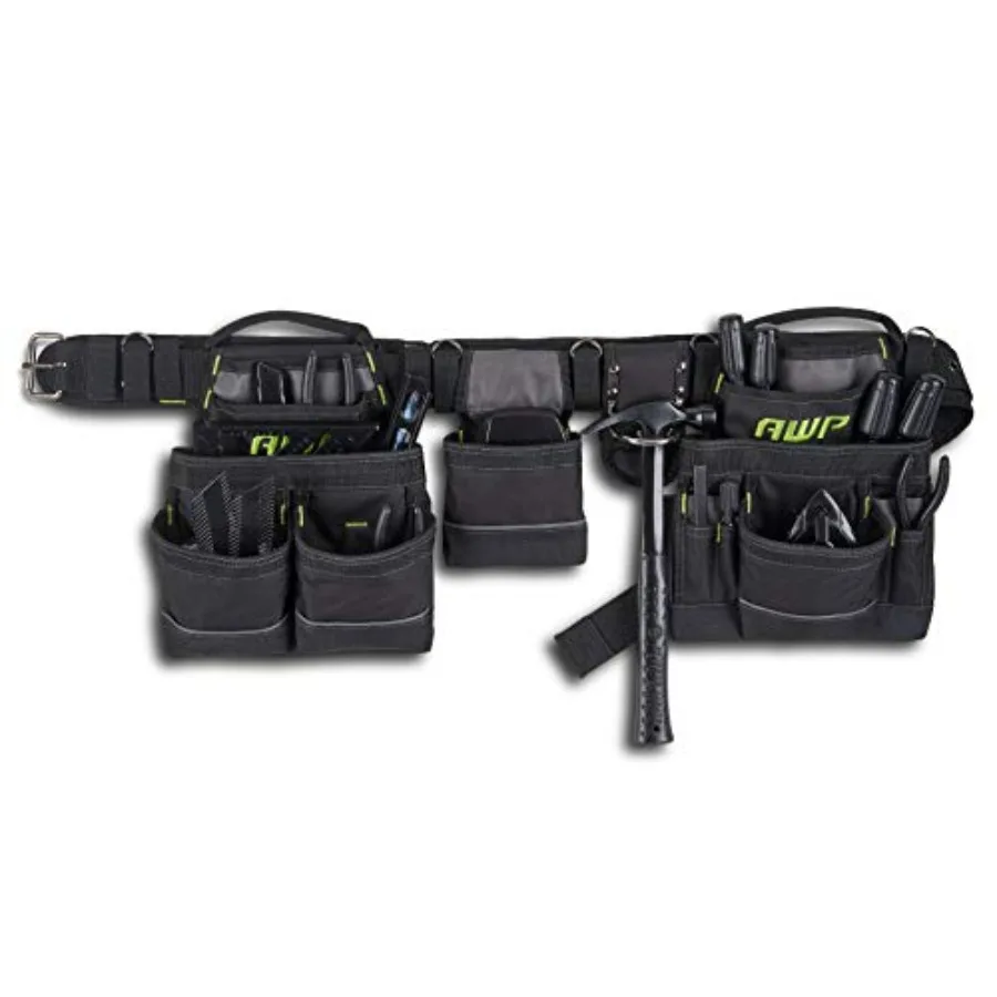 

Tool Belt Tool Rig Durable Premium Utility Belt Organizer for Men and Women Utility Work Electrician Mechanic