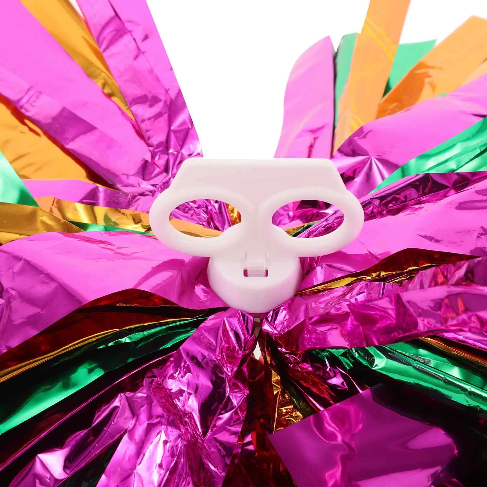 2 قطعة تصميم معدني للتشجيع بوم بومس لافتة للنظر لملحقات روح المدرسة لعبة كرة القدم