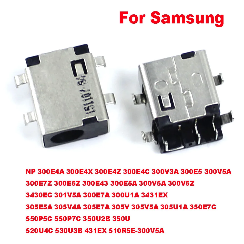 1-10Pcs For Samsung NP300 NP305V4A NP300E4C NP300E4A NP300V3A NP305E5A NP300V5A Laptop DC Power Jack Socket Connector  ﻿