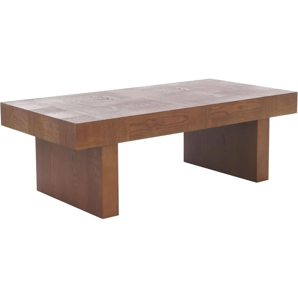 Habana Walnut Brown Wood Coffee Table Collection