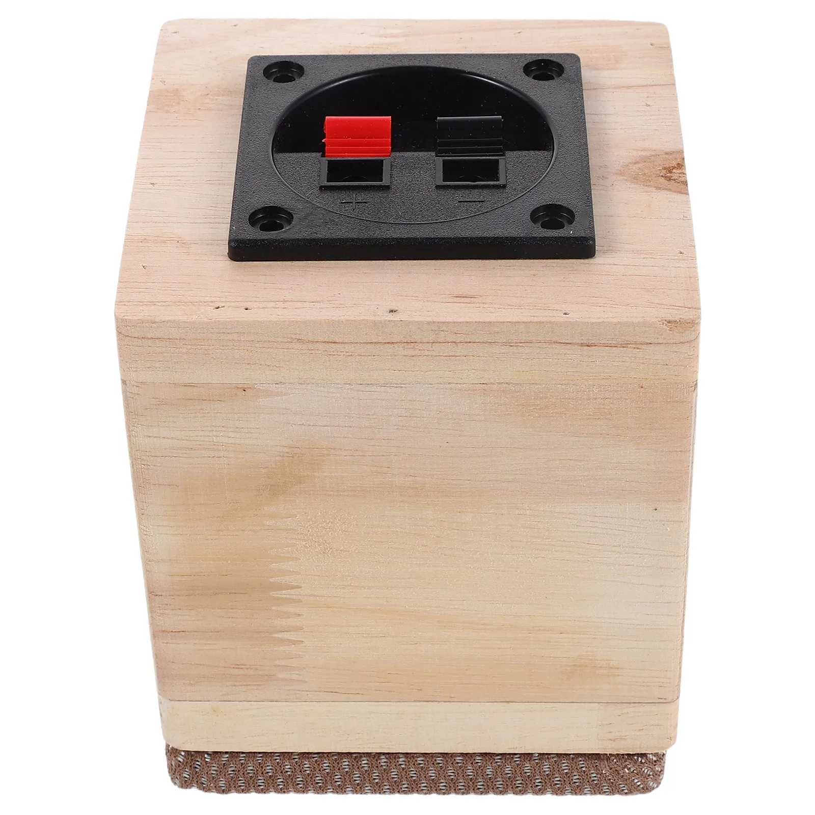 Car Subwoofer Box Wooden Audio Cabinet Premium Wood Construction Empty Speaker Housing Vehicle Sound System Upgrade Automotive
