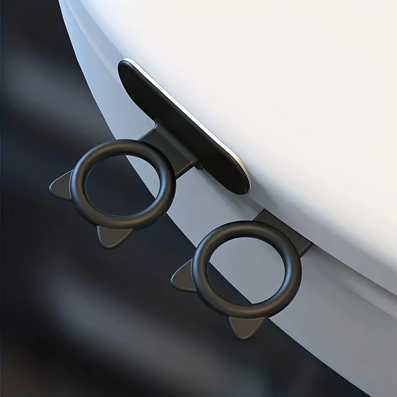 Two Piece Silicone Toilet Lid Handle, Ergonomic Handle - Non-Contact Hygiene Design, Durable Bathroom Accessory