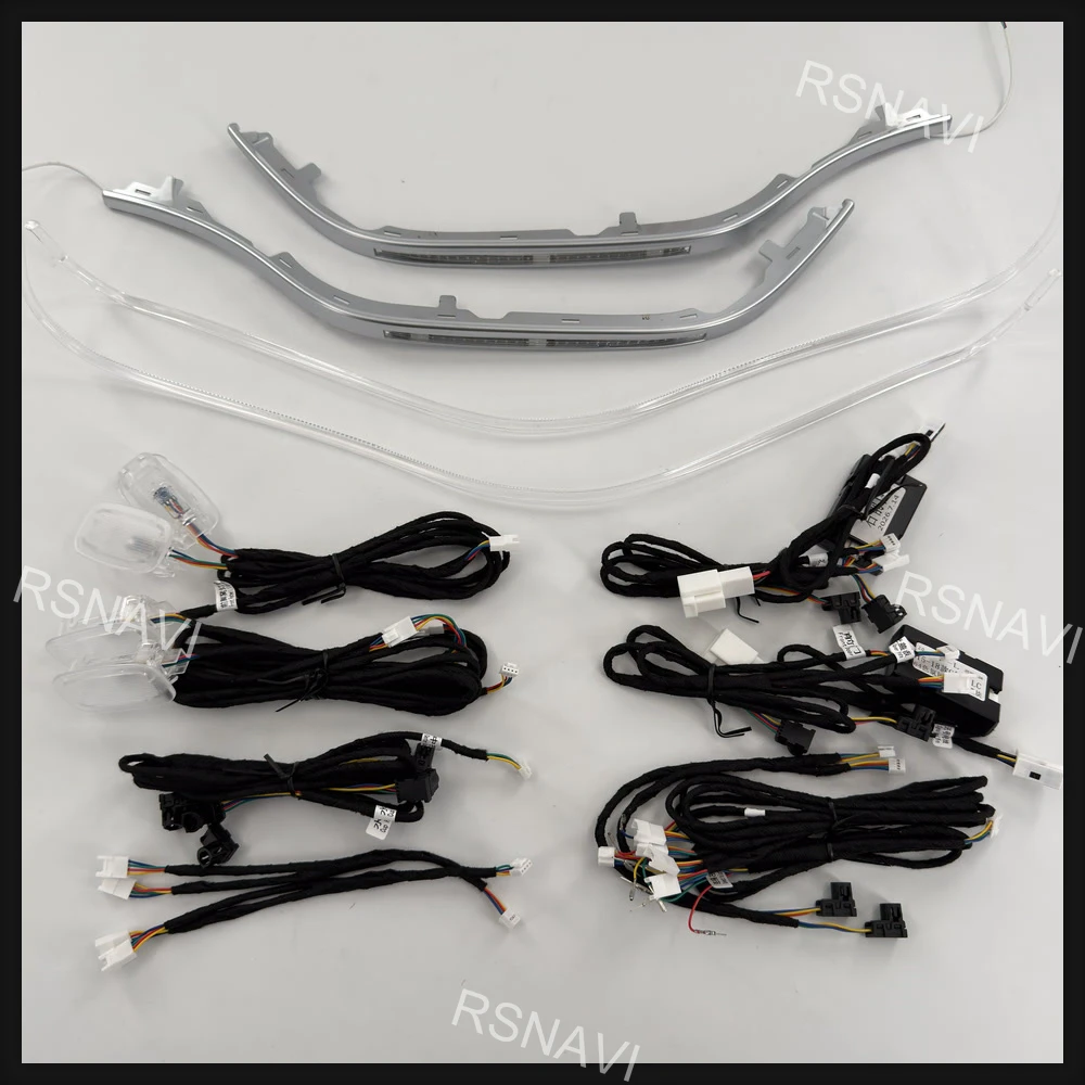 64-Color Basic Ambient Light Kit for Mercedes-Benz C-Class Coupe 2015-2021 Models Car Interior Accent Lighting Trim Accessories