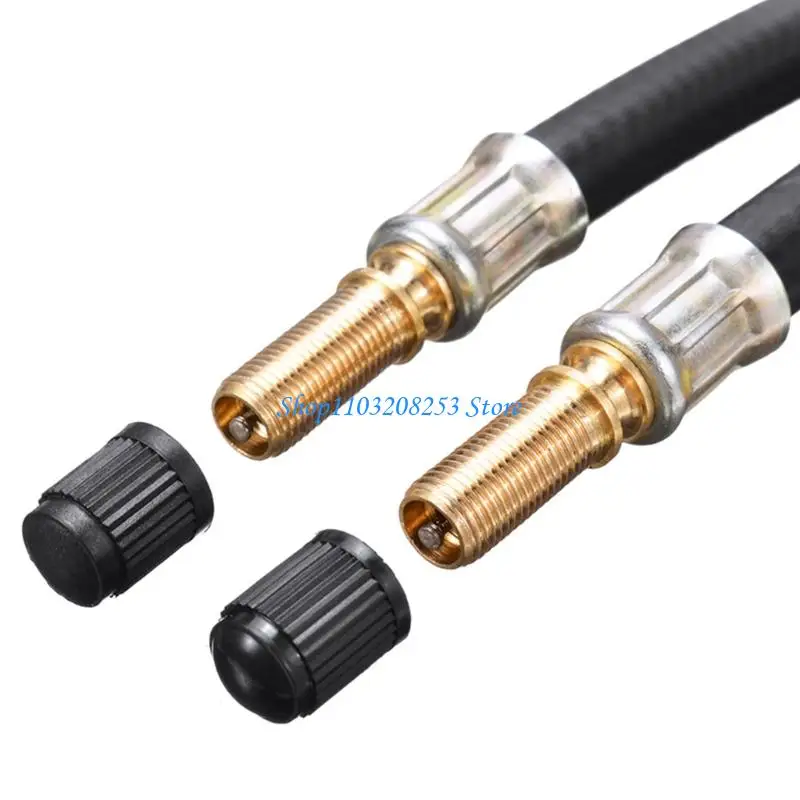 R6FA Universal 110mm-200mm صمامات الإطارات موسع محول المطاط مرنة خرطوم مناسبة لدراجات دراجة نارية تستخدم عجلة الدراجات العجلة