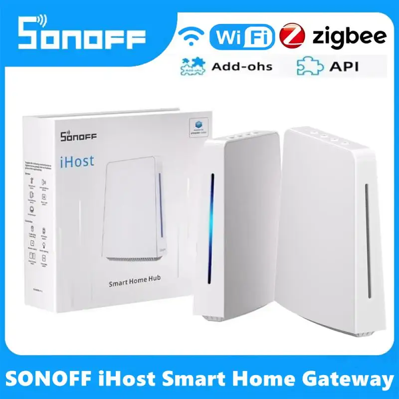 Sonoff-スマートホームハブ、aiBridge、zigbee 3.0、ゲートウェイ、プライベートローカルサーバー、wI-fi lanデバイスと互換性があり、apiを開く