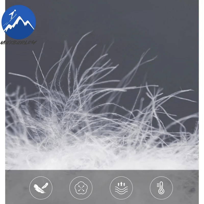 Maxbarley Luxury Men Down Jacket Stand Collar Splicing Urban Adventure Windproof Coat Fashion Street Thicken Warm Winter  Coat