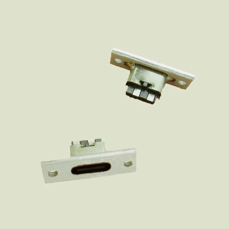 1PCS Type-C Vertical Double-sided USB 3.1 Female Test Board With Fixed Board PCB Board Female Socket Connector Charging Port 2P