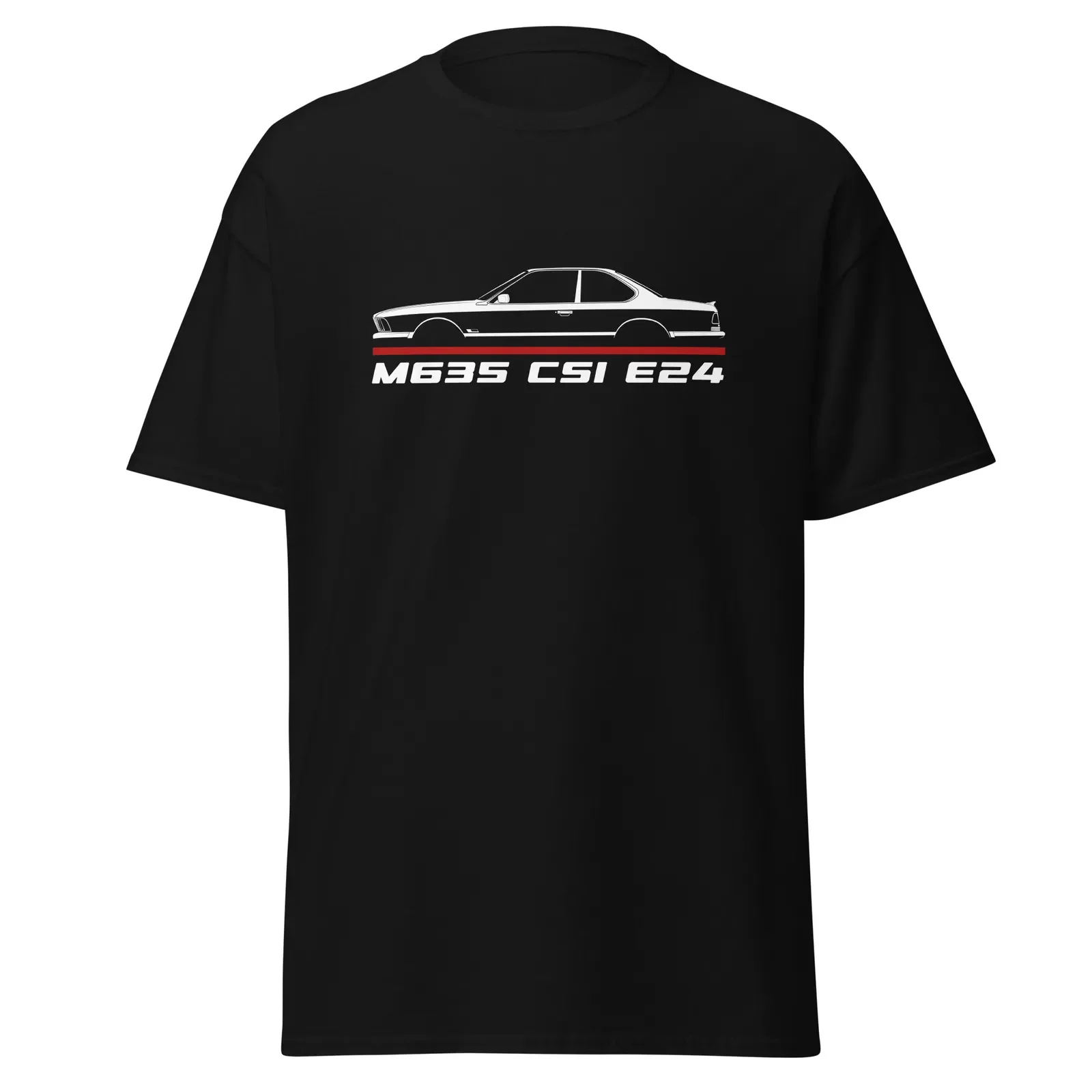 

2024 Men T Shirt Casual Bmws M635 CSi E24 1984-1989 Car Enthusiast T-shirt Graphic Summer Short Sleeves 100% Cotton S-3XL Tee