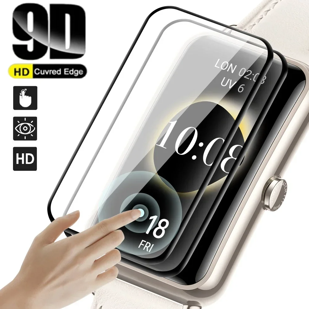 Protector de pantalla curvo HD para Huawei Watch Fit 2 Fit2 3D, cubierta completa Mini Fit para Huawei Watch ES Fit 2, película suave no de vidrio