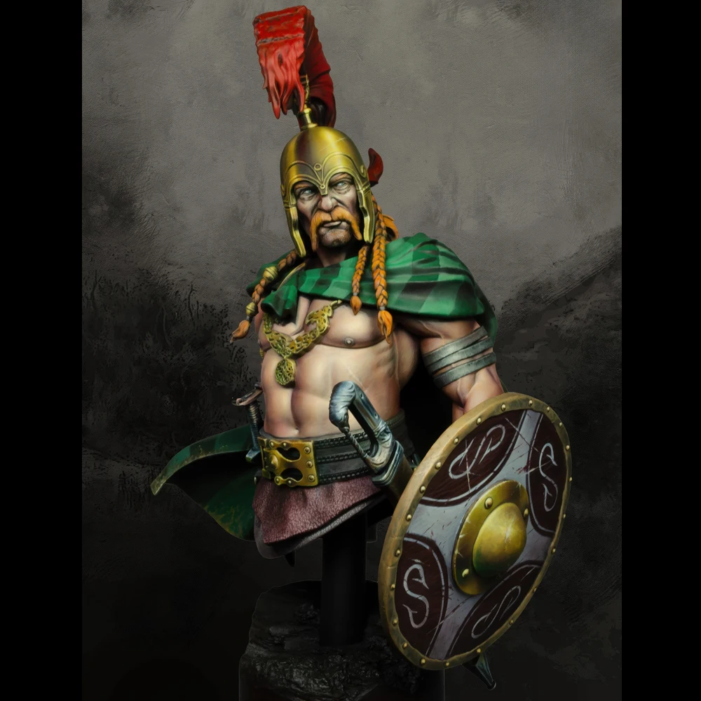 

Resin Model figure Bust, 1/9 Celtiberian Warrior, GK, Historical Theme, Unassembled and unpainted kit