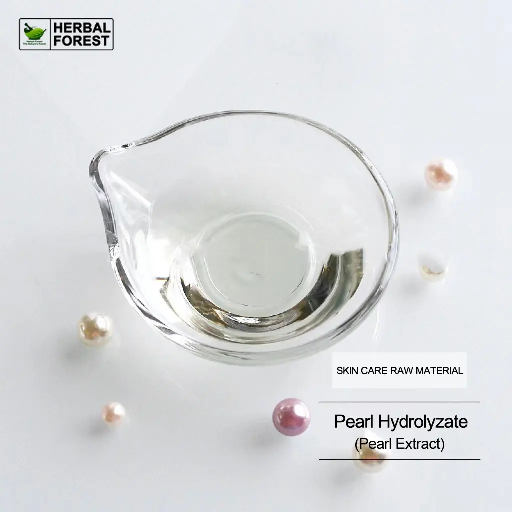 Pure Natural Pearl Hydrolyzate Liquid Whitening Light Spot Anti-oxidation Anti-acne Moisturizing Skin Pearl Extract DIY Skincare