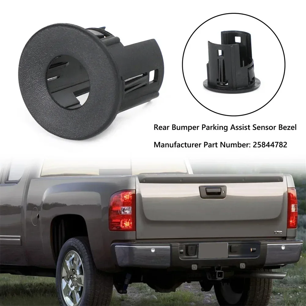 

1/4x Parking Sensor 25844782 For Chevrolet 2007-2013 Rear Bumper Parking Assist Sensor Bezel NEW USEFUL