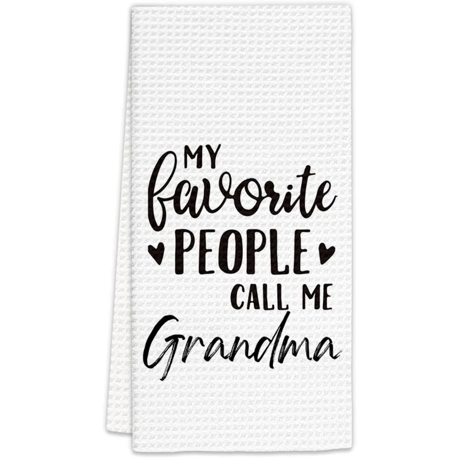 

Grandma Gts Kitchen Towels Gts for Grandma Dish Towels Grandma Gts from Grandkids Grandchild My Favorite People Call Me Grandma
