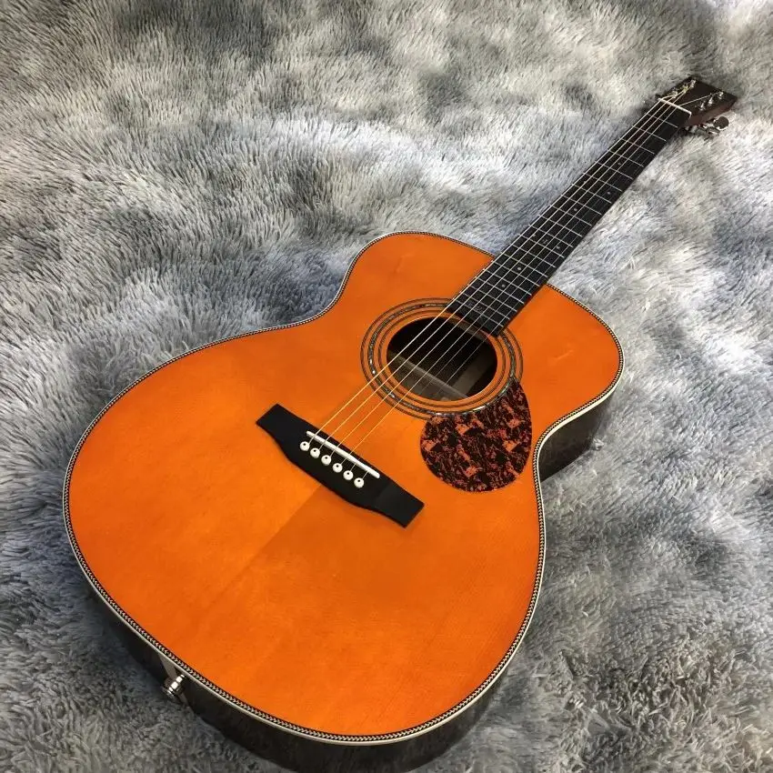 OM28 GM Series Acoustic Guitar, Right-Handed, 6-string, 40