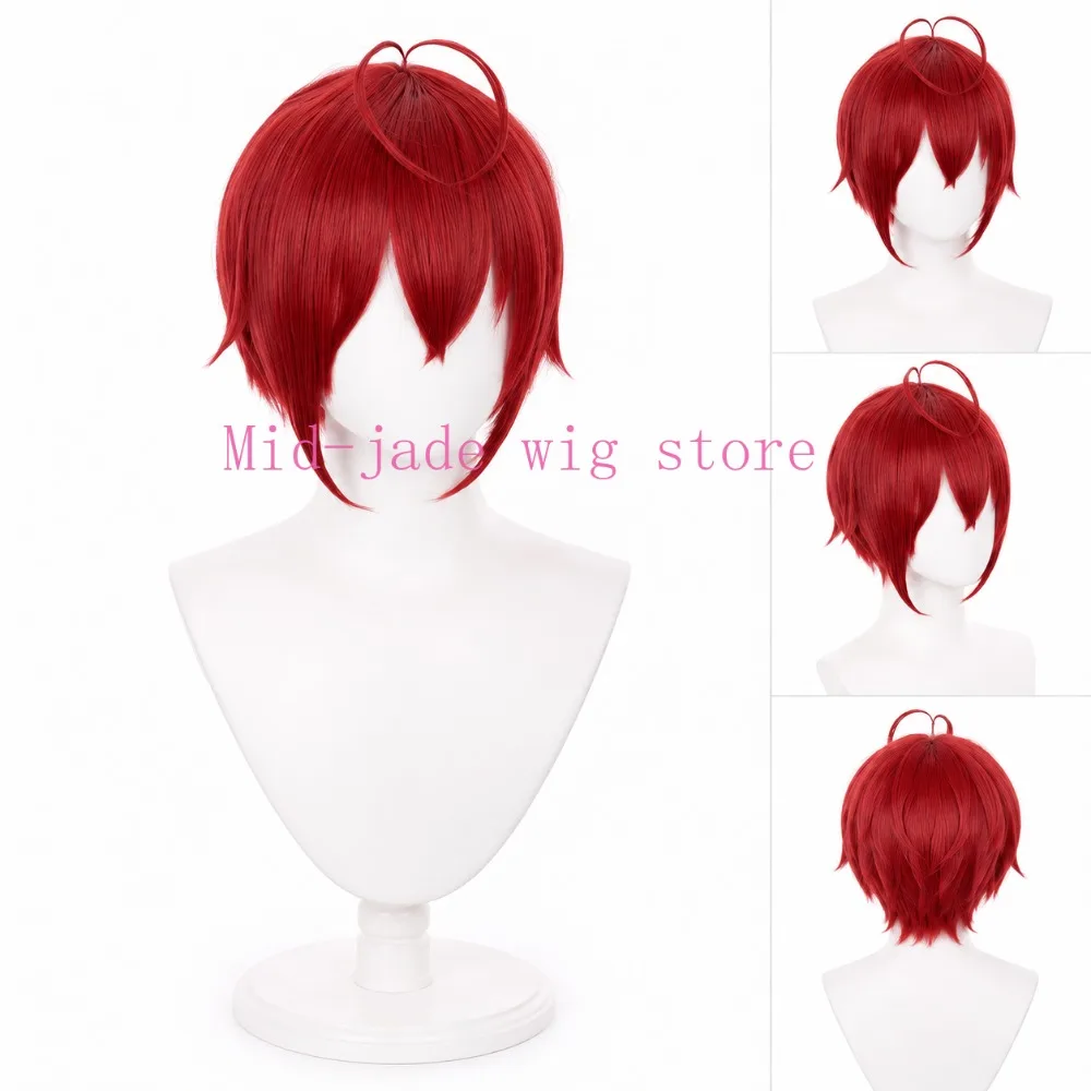 Riddle Rosehearts Cosplay Wig Synthetic Hair Character Wig for Christmas Costume Gathering