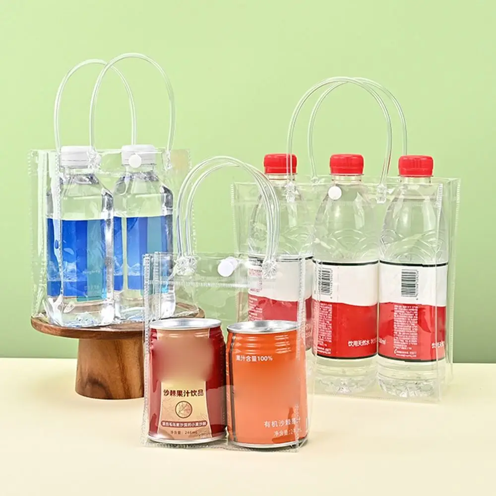 The New Transparent PVC Handbag Multi-purpose Plastic Candy Bag Large Capacity Gift Jelly Bag School