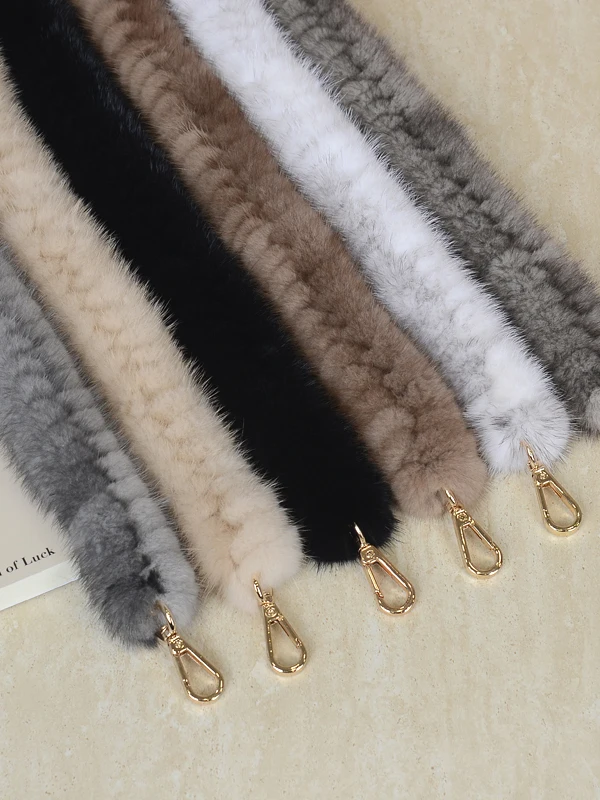 high-end-mink-fur-shoulder-bag-strap-universal-handbag-handle-ladies-leather-strap-single-shoulder-bag-accessories