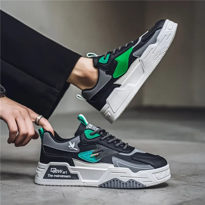 Zapatillas Deportivas Casuales de Verano para Hombre 2026, Nuevas Zapatillas Deportivas de Talla Grande, Zapatillas de Skateboard con Punta Redonda a la Moda, Zapatillas Hombre