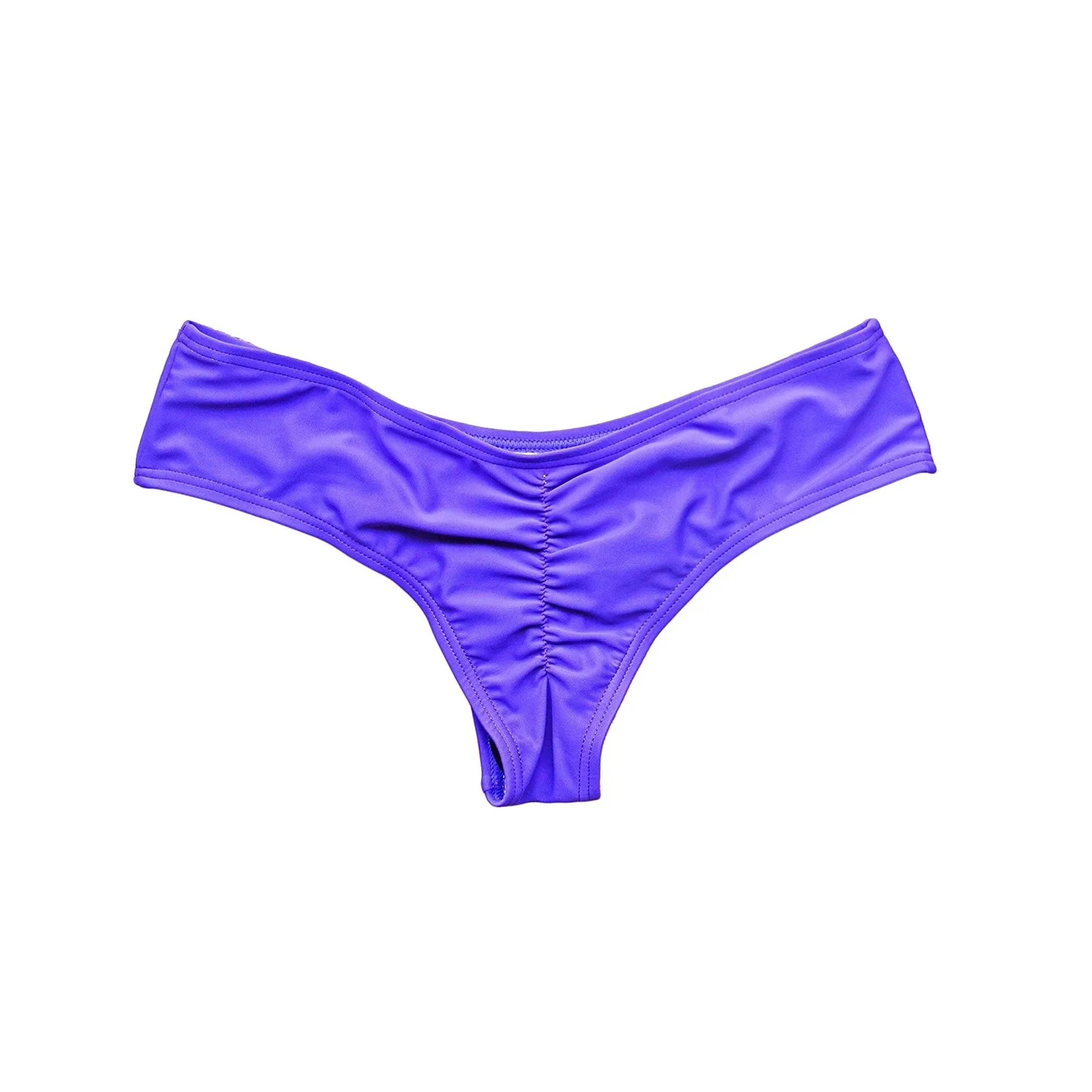 Bañador con Tanga para mujer, traje de baño plisado de varios colores, Bikini, novedad de 2023, gran oferta