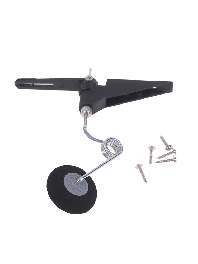 1Set Diy 60 level tail wheel bracket assembly for rc airplane▪