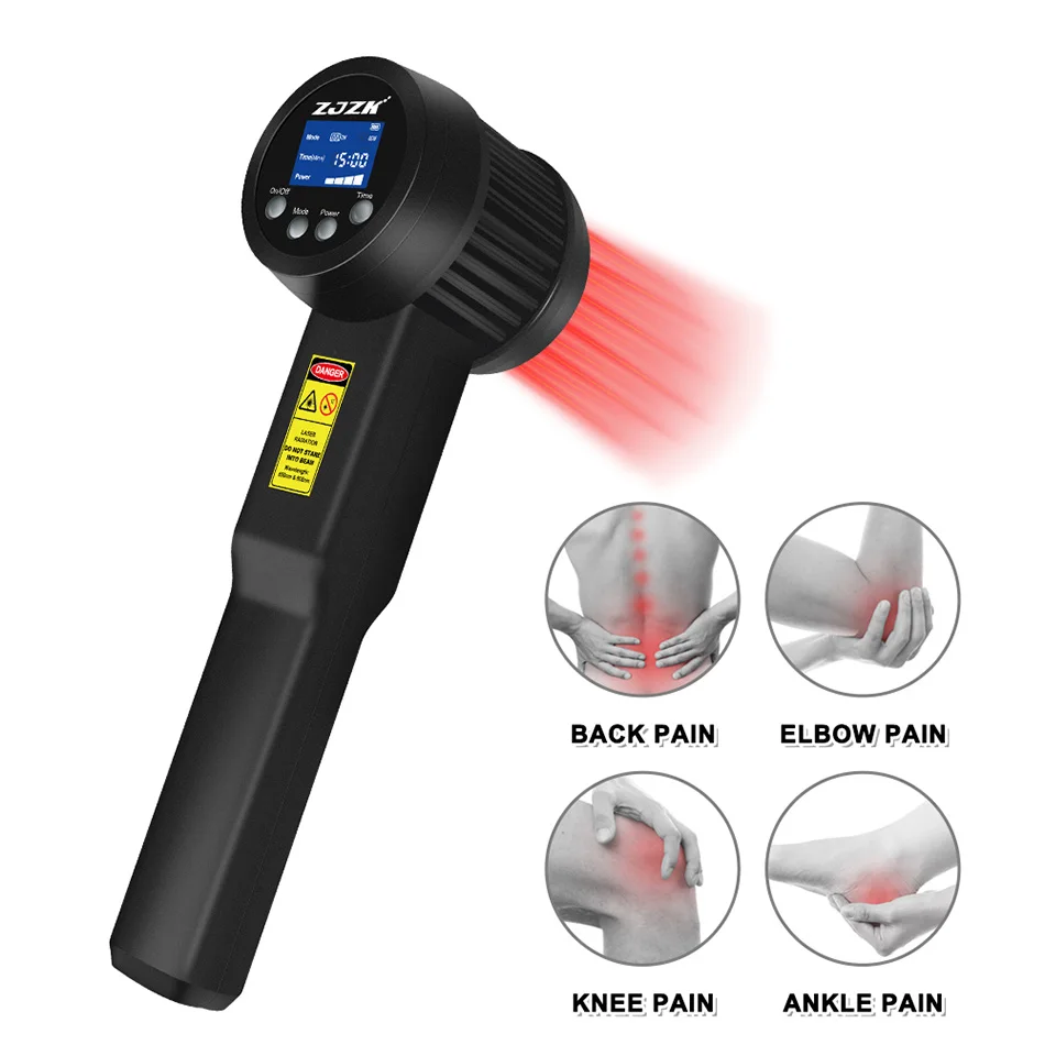 Physiotherapy Laser Pain Relief Device for Plantar Fasciitis Healing Pain Relief Anti-inflammation Tissue Repair 5W 808nm 650nm