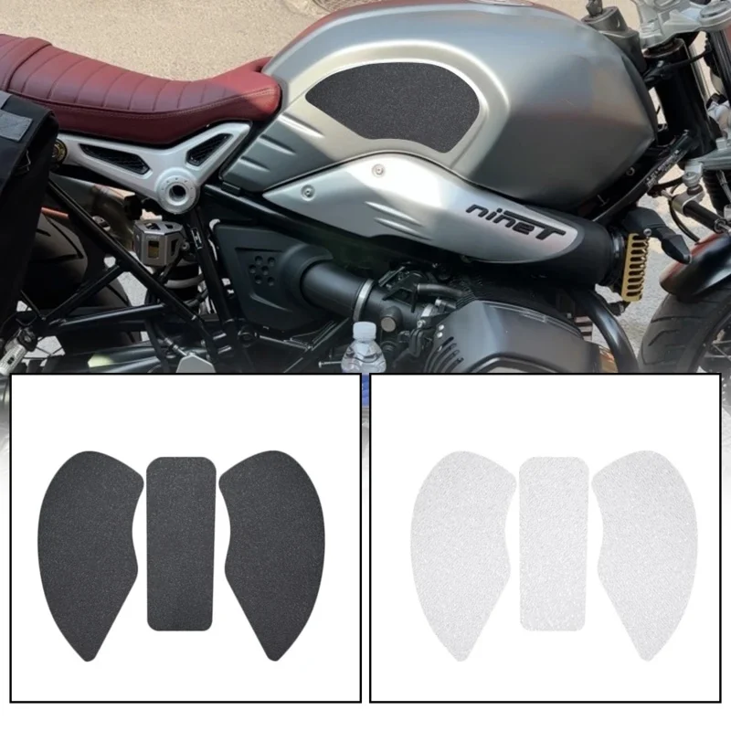 For BMW R NineT RnineT R Nine T 2014 Motorcycle Accessories Side Fuel Tank Pads Protector Stickers Knee Grip Traction Pad -