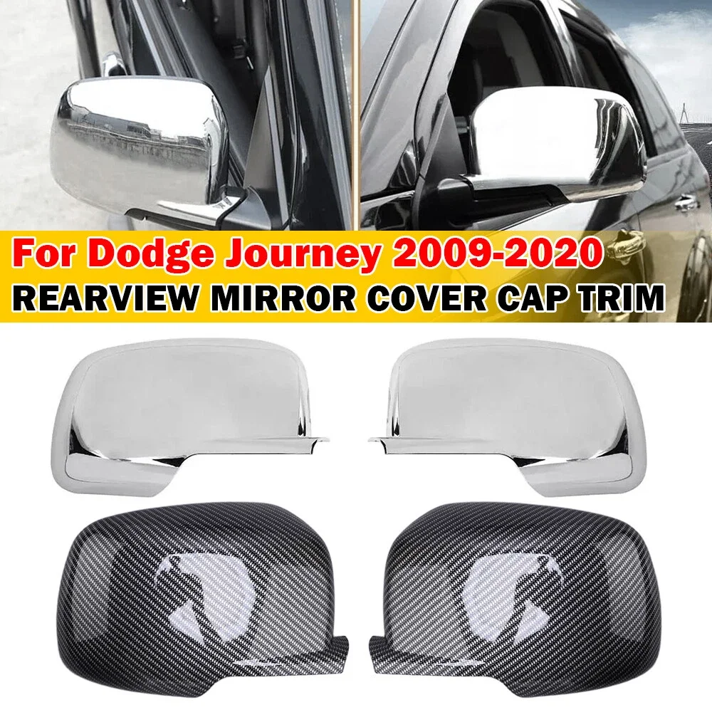 

For Dodge Journey Fiat Freemont 2009-2020 Rearview Mirror Cover Body Kit Accessories