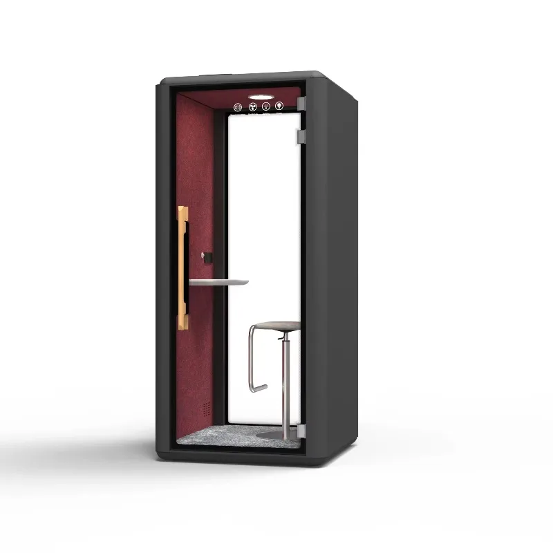 

Italian simple stainless steel isolation pavilion light luxury rectangular top creative design silent pavilion