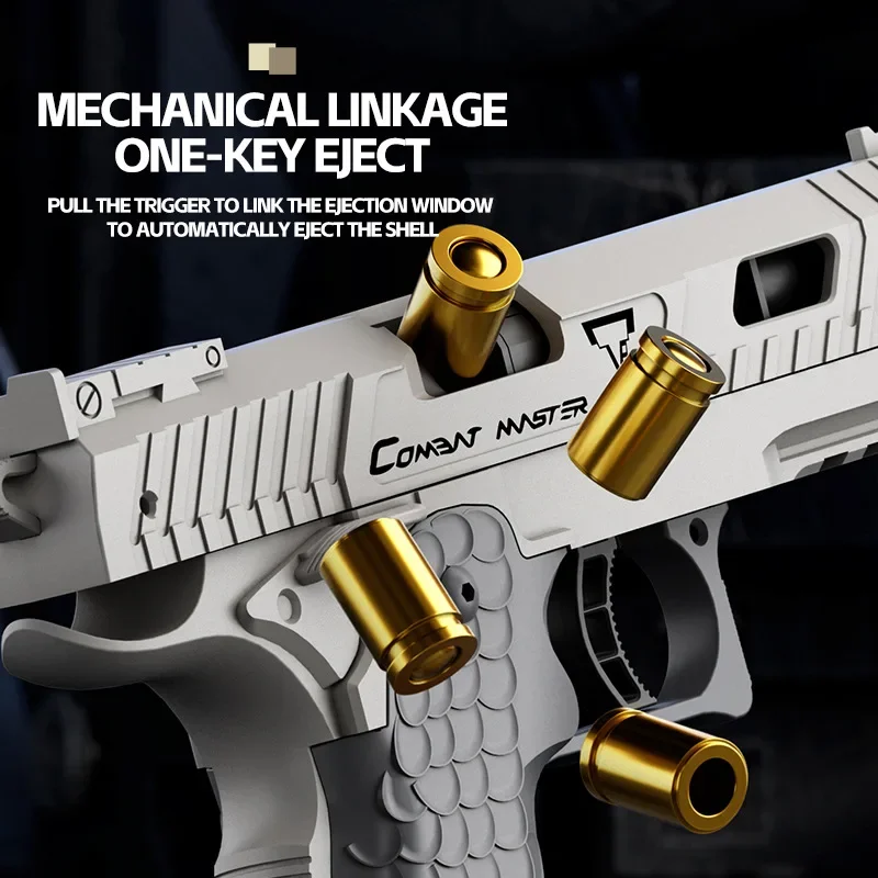 子供のための接続されたおもちゃの銃,新しいギフト,流行のおもちゃの銃m9a3,sig17,継続的な発射,色付き,空,ハンギングガン