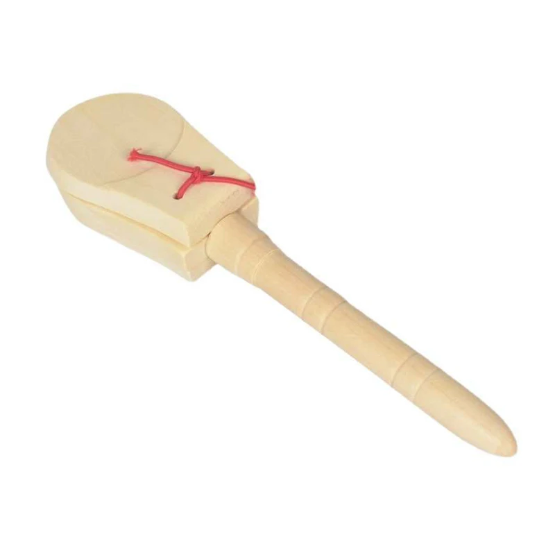 Hölzerne Kastagnettenklöppel, pädagogisches Rhythmus-Spielzeug, Musikinstrument, Geschenke für Kinder, Jungen, Mädchen, Geburtstag, Weihnachten, Partygeschenke
