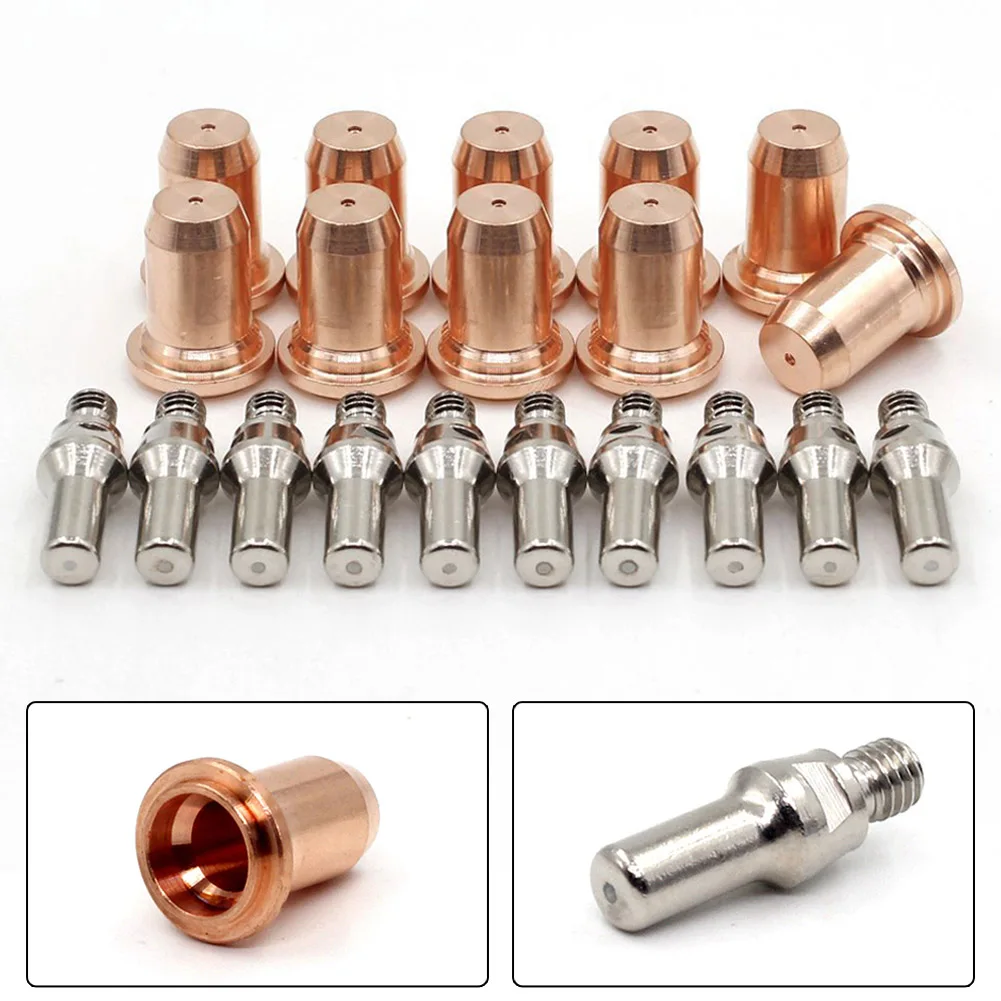 

Плазменный электрод PT60 MT52582, насадки MT51313P1 1, совместимые с резаком IPT 60, надежная производительность, набор из 20 шт.