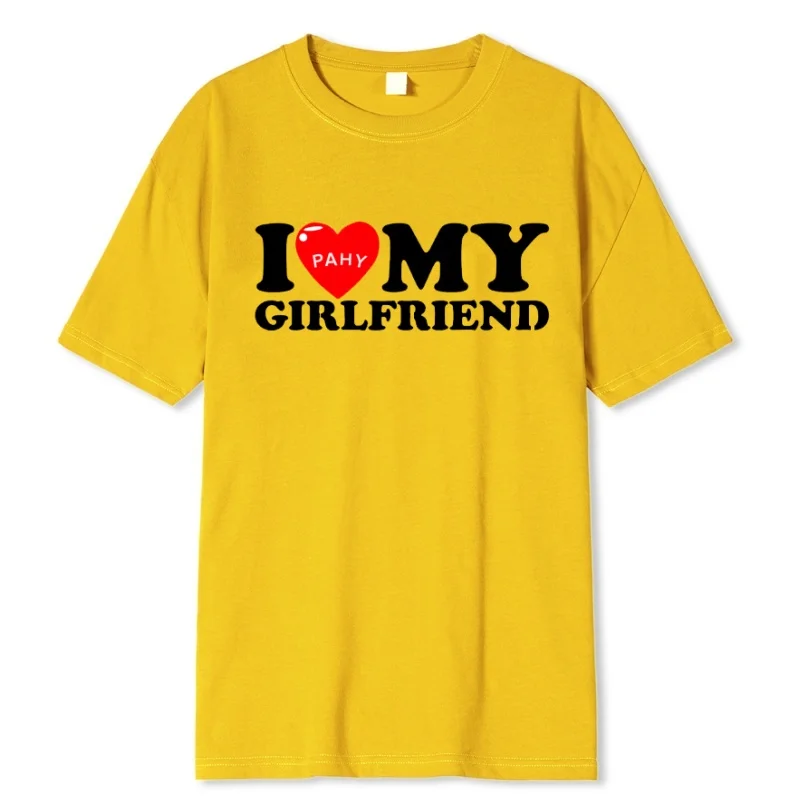 

I Love My Boyfriend Clothes I Love My Girlfriend T Shirt Men So Please Stay Away From Me Funny BF GF Saying Quote Gift Tee Tops