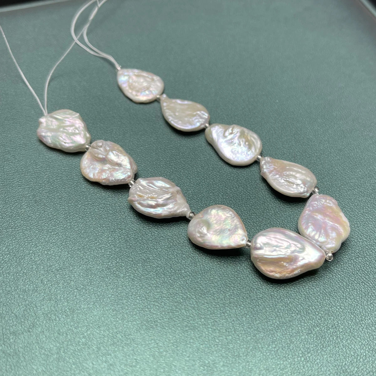 Natural Freshwater Pearl Drop-Shaped Baroque Pear For Jewelry Making DIY Necklace Earrings Bracelet Accessory Length 18cm