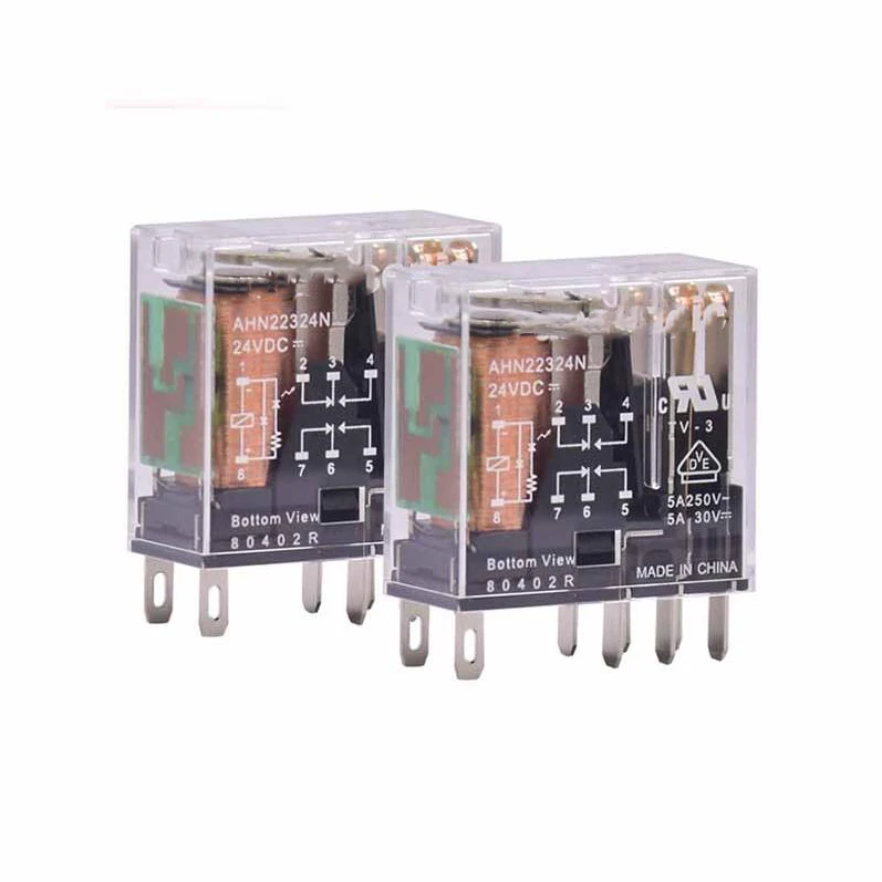 HOT NEW AHN22324N 24V relay 24VDC DC24V 24V 5A 8PIN