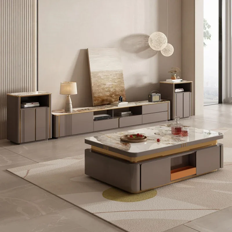 

Простой эстетический дизайнер Коммерческий дизайнер Современные журнальные столики Эстетическое хранилище Ресторан Mesa Centro Уникальная мебель