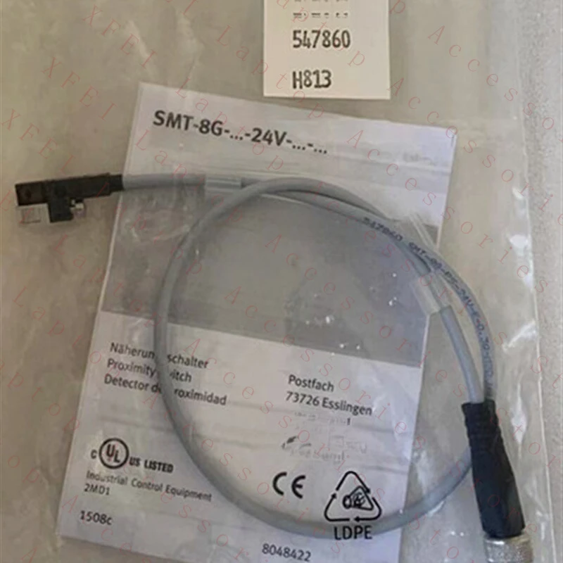 

D 1PC FOR FESTO SMT-8G-PS-24V-E-0.3Q-M8D 547860 Magnetic Switch SMT8GPS24VE03QM8D New
