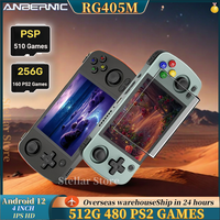 ANBERNIC RG405M 4 INCH IPS HD Touch Screen Android 12 Handheld video Game Retro portable Console 512G PS2 PSP 3DS Birthday Gift