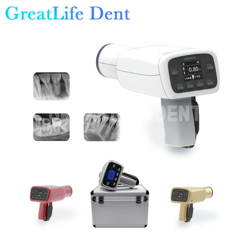 GreatLife Dent Dental Hyperlight style Handheld Clinic Portable Dental X-Ray Camera Film Rvg X Ray Sensor Imaging System Machine