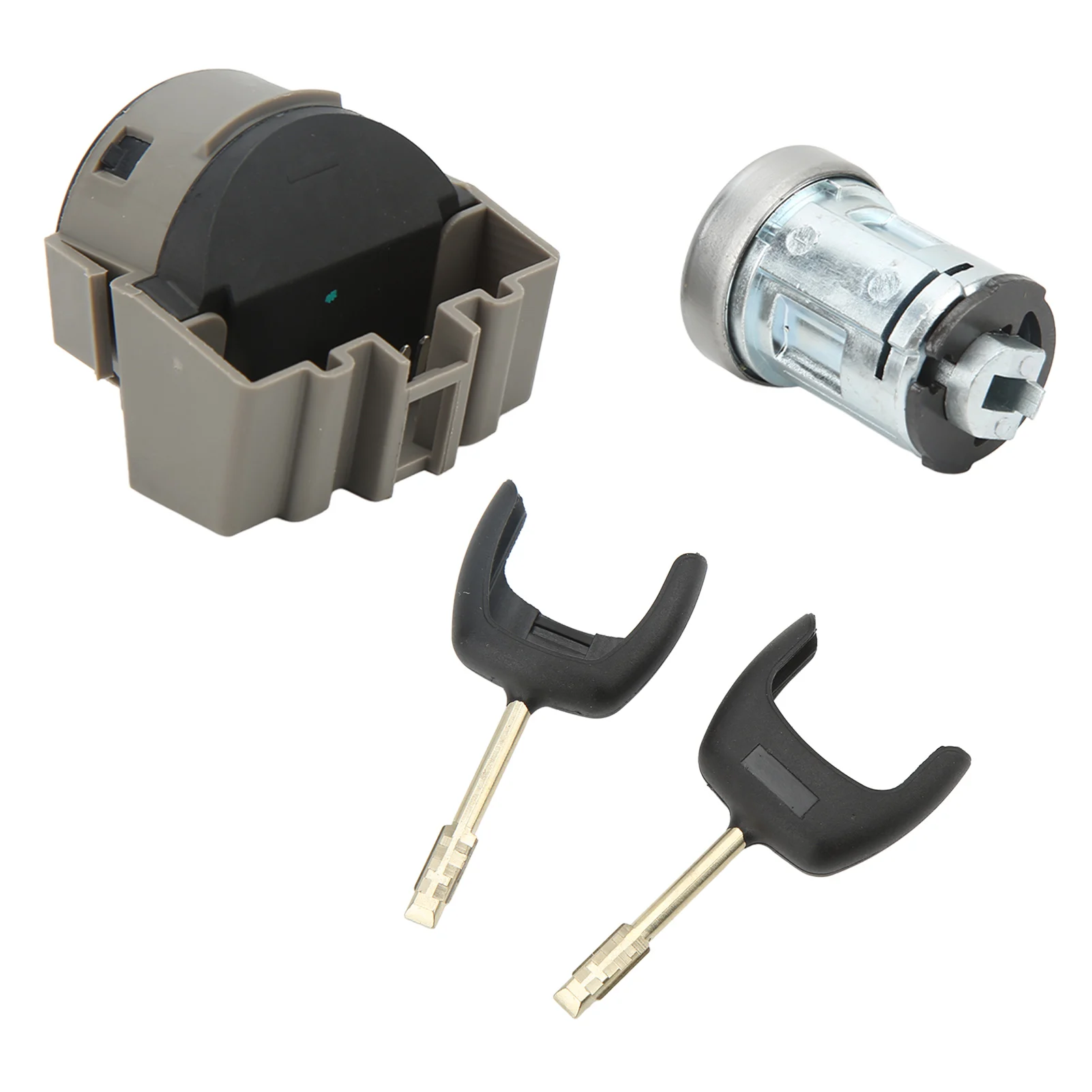 Ignition Starter Switch 98AB11572BG Engine Key Cylinder Set Replacement for Ford Transit MK7 2006‑2013