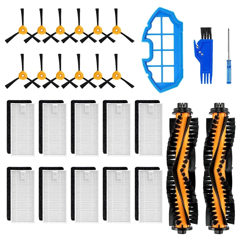 Replacement Parts For Ecovacs Deebot N79 N79S DN622 500 N79W N79SE Yeedi K600 K700 Accessories Kit Filters Brushes