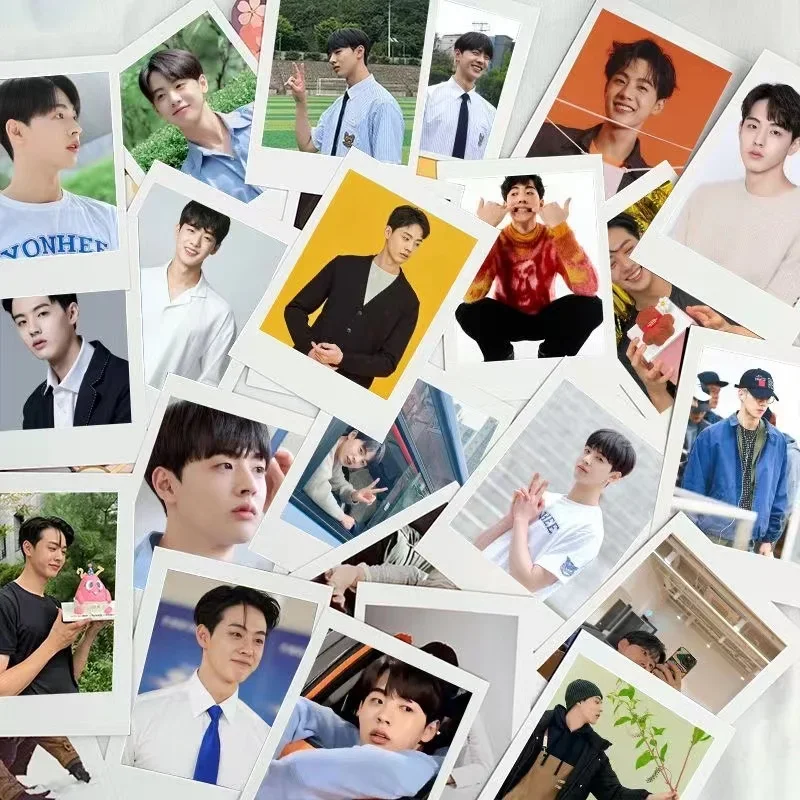 

30/50PC No Repeat Kim Hyun Jin HD Poster Lomo Card Korean TV Cheer Up Yoshihiro Drama Stills Photo Pai Li De 3 Inch Small Card