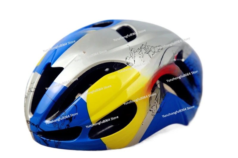 Mountain bike pneumatic helmet, road windproof ultra light and high-end men's helmet protective equipment