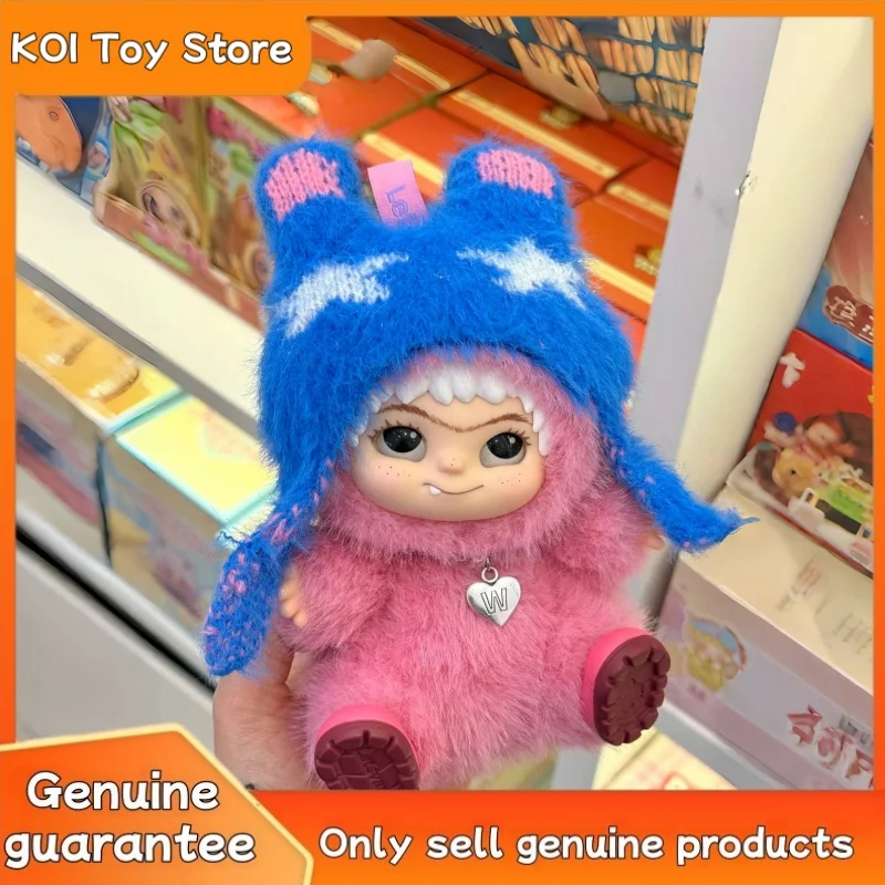 Originale Wakuku V1 Fuzzy Trendy Fun Party Wakuku V2rabbit Volpe Cieco Scatola Carino Wakuku Action Figure Mistero Bambola Ciondolo Regalo Giocattolo