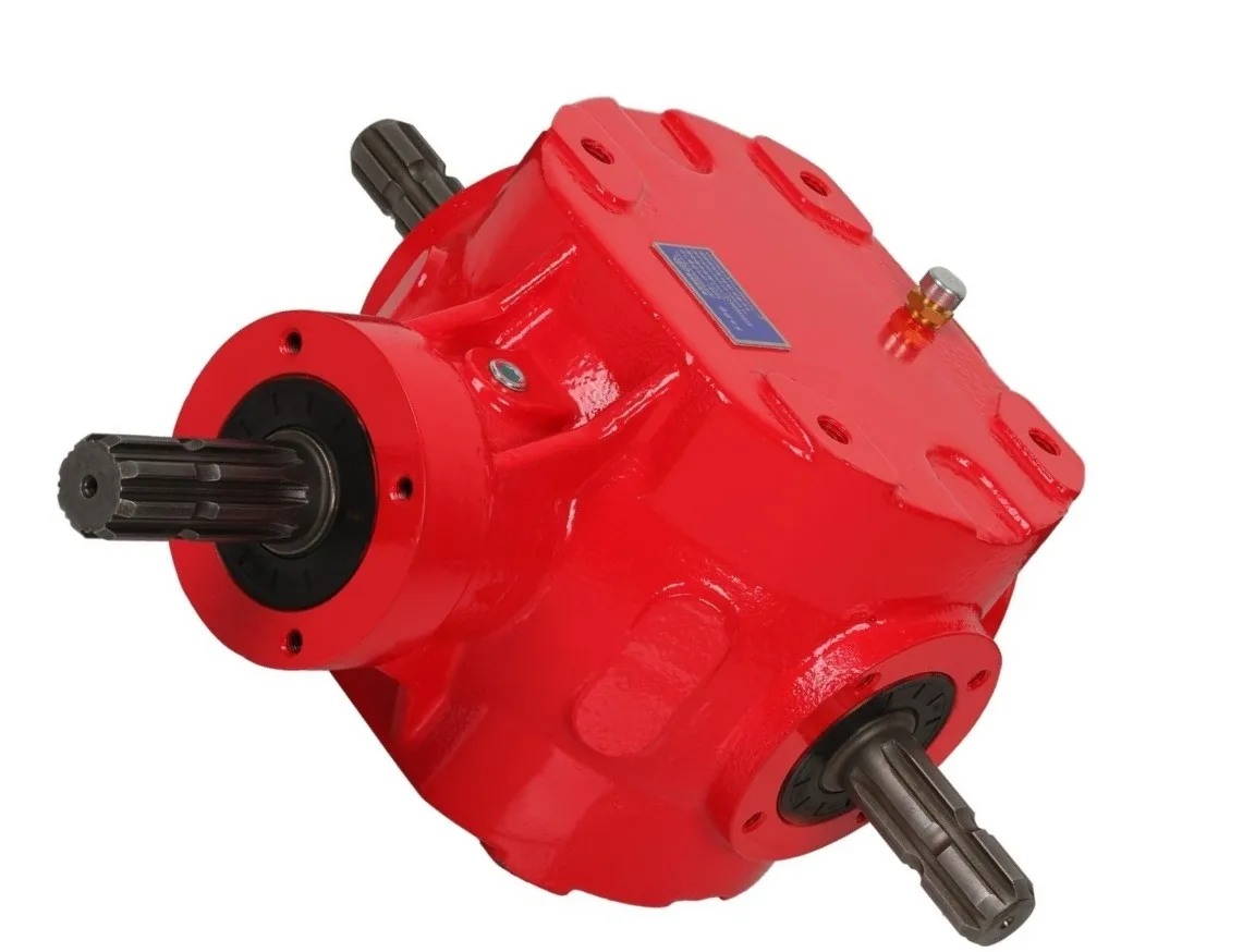 

Hot Sale Reduction Transmission High Torque Density Wear Resistant Agricultural Gearbox KLF2125 Universal Gearbox Wholesale