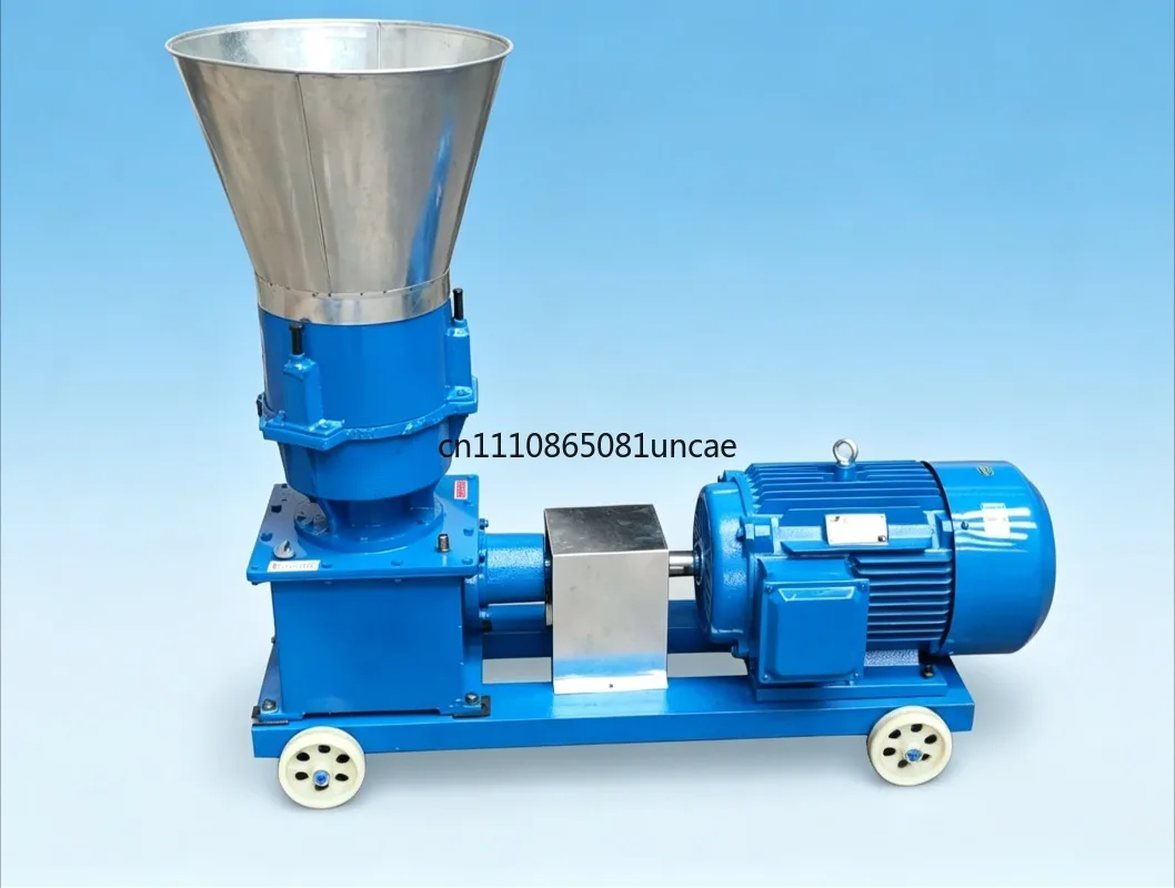 Máquina Rotativa Eléctrica para Producción de Pellets de Alimento para Granos, Paja, Pollo, Cerdo y Avicultura