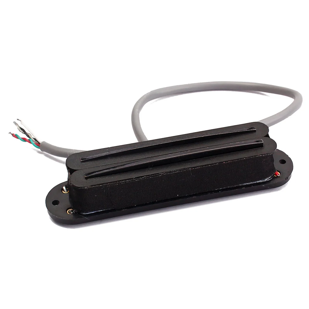 

Pickup Electric Guitar Pickups Wire for Hookup Double Fully Shielded Dual Hot Rail Single Coil 4